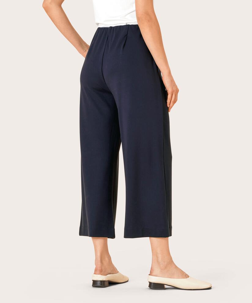 pantalon en jersey épais avec poches, Navy